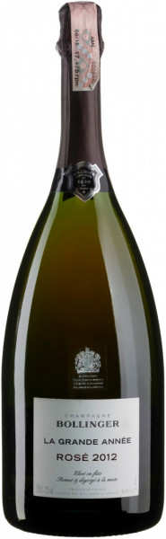 Шампанское Bollinger, "La Grande Annee" Rose Brut AOC, 2012, 1.5 л