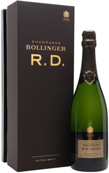 Шампанское Bollinger, "R.D." Extra Brut, 2004, gift box