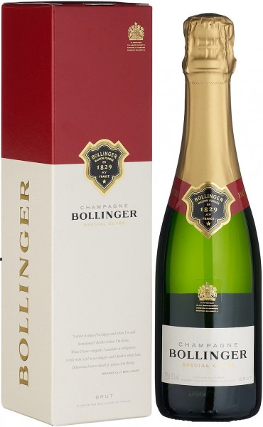 Шампанское Bollinger, "Special Cuvee" Brut, gift box, 0.375 л