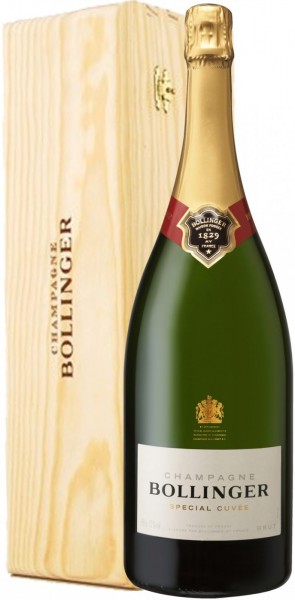 Шампанское Bollinger, "Special Cuvee" Brut, wooden box, 3 л