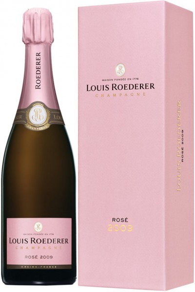 Шампанское Brut Rose AOC, 2009, gift box "Deluxe"