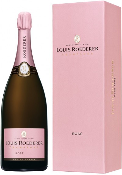 Шампанское Brut Rose AOC, 2009, gift box "Deluxe", 1.5 л