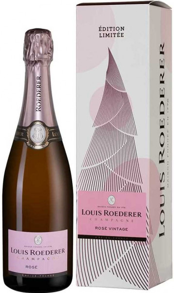 Шампанское Brut Rose AOC, 2013, gift box "New Year"