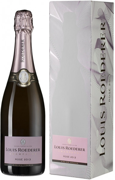 Шампанское Brut Rose AOC, 2014, "Grafika" gift box