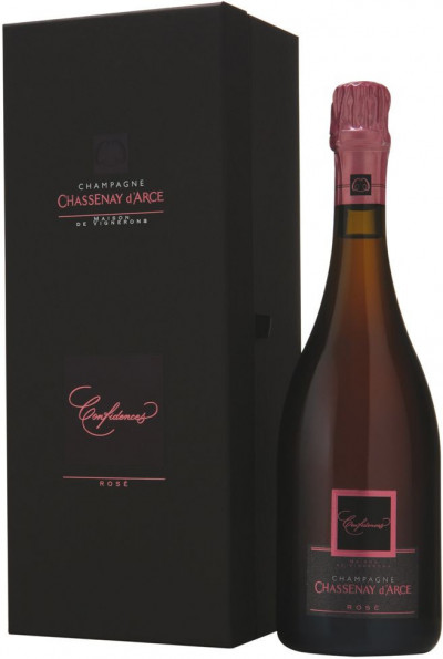 Шампанское Champagne Chassenay d'Arce, "Confidences" Rose, gift box, 2009