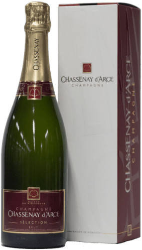Шампанское Champagne Chassenay d'Arce, "Selection" Brut, gift box