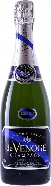 Шампанское Champagne de Venoge, "Cordon Bleu" Extra Brut, Champagne AOC