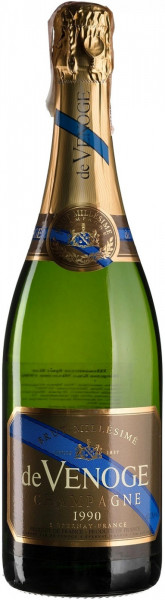 Шампанское Champagne de Venoge, "Cordon Bleu" Millesime, 1990