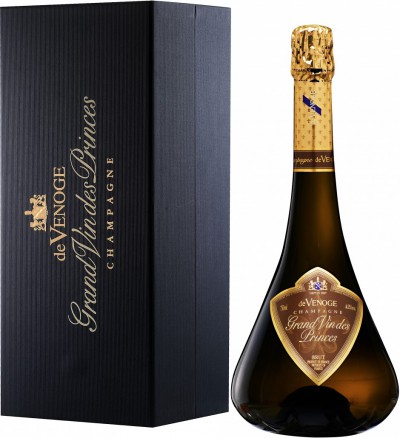 Шампанское Champagne de Venoge, "Grand Vin des Princes", Champagne AOC, 1993, gift box