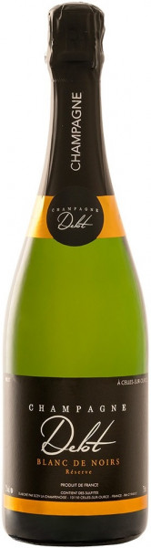Шампанское Champagne Delot, Blanc de Noirs Reserve