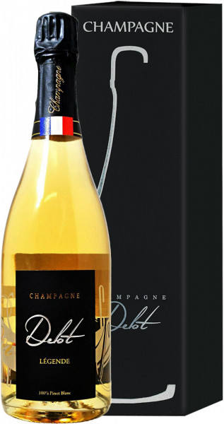 Шампанское Champagne Delot, "Cuvee Legende" Brut, gift box