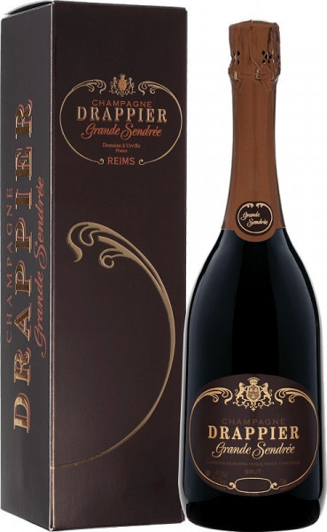 Шампанское Champagne Drappier, "Grande Sendree" Brut, Champagne AOC, 2009, gift box