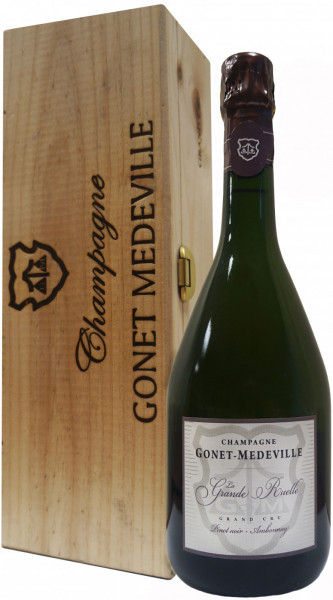 Шампанское Champagne Gonet-Medeville, "La Grande Ruelle" Blanc de Noirs Grand Cru Extra Brut, Champagne AOC, 2006, gift box