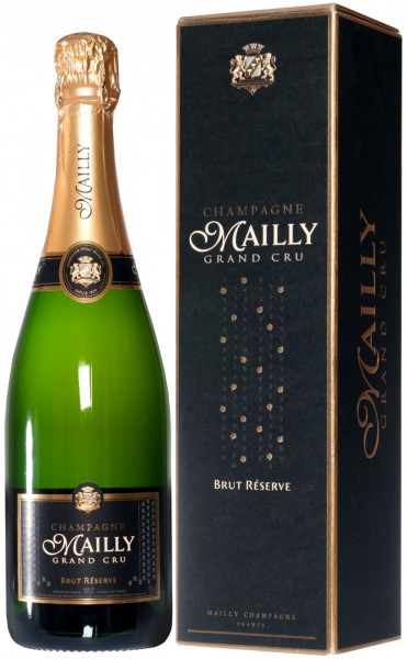 Шампанское Champagne Mailly, Brut Reserve, gift box, 0.375 л