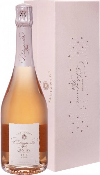 Шампанское Champagne Mailly, "L'Intemporelle" Rose, 2010, gift box
