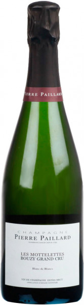 Шампанское Champagne Pierre Paillard, "Les Mottelettes" Blanc de Blancs Bouzy Grand Cru, Champagne AOC, 2012