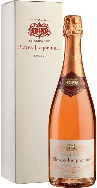 Шампанское Champagne Ployez-Jacquemart, Extra Brut Rose, gift box