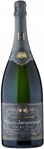 Шампанское Champagne Ployez-Jacquemart, Extra Brut Vintage, 2005, 1.5 л