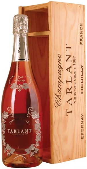 Шампанское Champagne Tarlant, Brut Rose Prestige, 2003, wooden box