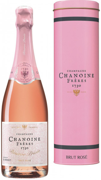Шампанское Chanoine, Reserve Privee Brut Rose, gift box
