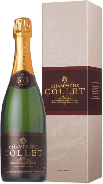 Шампанское Collet, Brut, 2002, gift box
