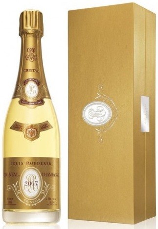Шампанское "Cristal" AOC, 2007, gift box