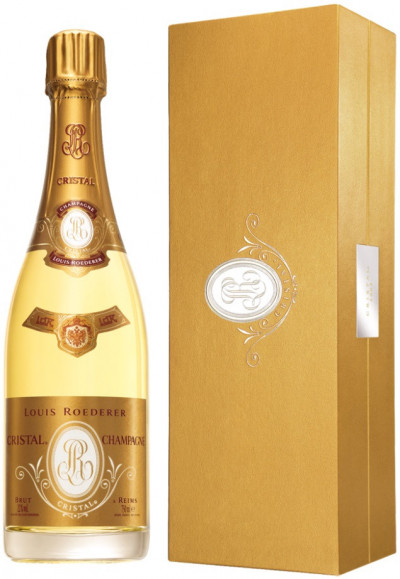 Шампанское "Cristal" AOC, 2008, gift box