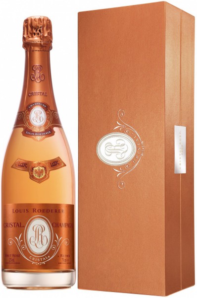 Шампанское "Cristal" Rose AOC, 2006, in gift box