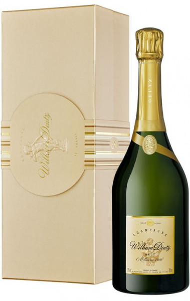 Шампанское "Cuvee William Deutz" Brut Blanc Millesime, 2006, gift box