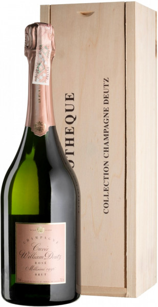 Шампанское "Cuvee William Deutz" Rose Millesime, 1996, wooden box