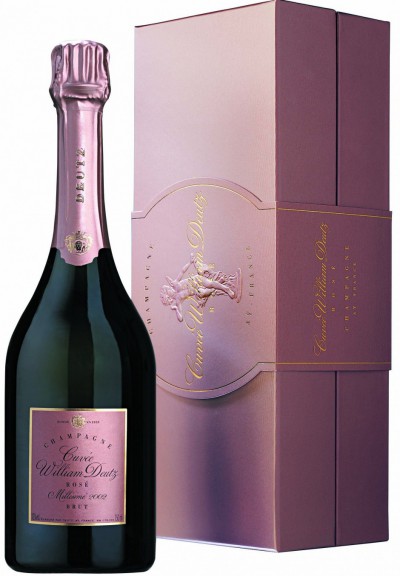 Шампанское "Cuvee William Deutz" Rose Millesime, 2002, wooden box
