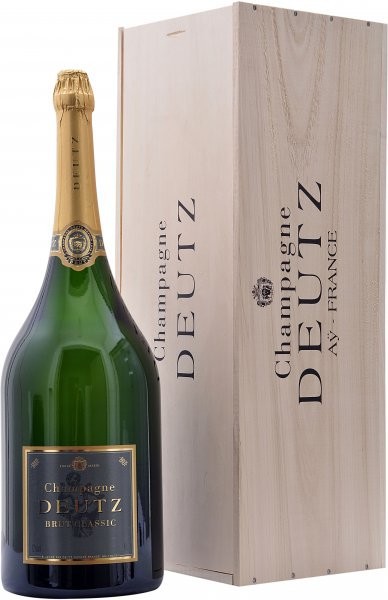 Шампанское Deutz Brut Classic, wooden box, 6 л