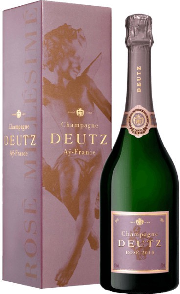 Шампанское Deutz, Brut Rose, 2010, gift box