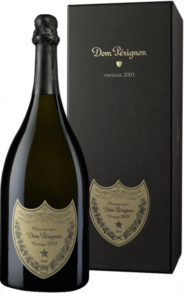 Шампанское "Dom Perignon", 2003, gift box, 1.5 л
