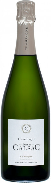 Шампанское Etienne Calsac, "Les Rocheforts" Blanc de Blancs Premier Cru, Champagne AOC, 2015