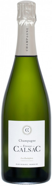 Шампанское Etienne Calsac, "Les Rocheforts" Blanc de Blancs Premier Cru, Champagne AOC, 2016