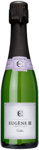 Шампанское "Eugene III" Tradition Brut, Champagne AOC, 0.375 л
