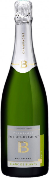 Шампанское Forget-Brimont, Blanc de Blancs Grand Cru, Champagne AOC