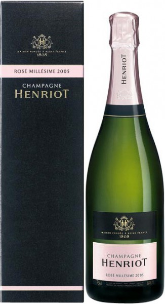 Шампанское Henriot, Brut Rose Millesime, 2005, gift box