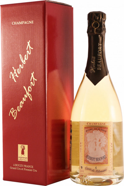 Шампанское Herbert Beaufort, "Cuvee du Melomane" Blanc de Blancs, Bouzy Grand Cru, gift box, 3 л