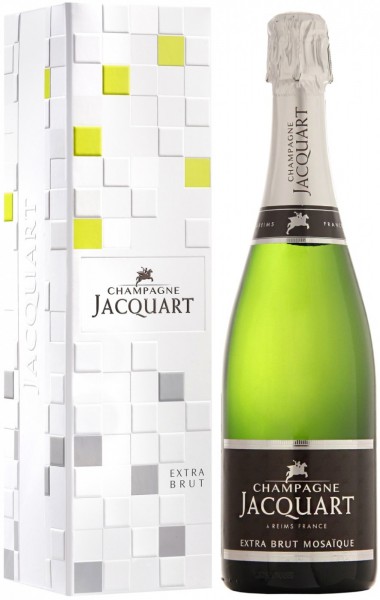 Шампанское Jacquart, Extra Brut "Mosaique", gift box
