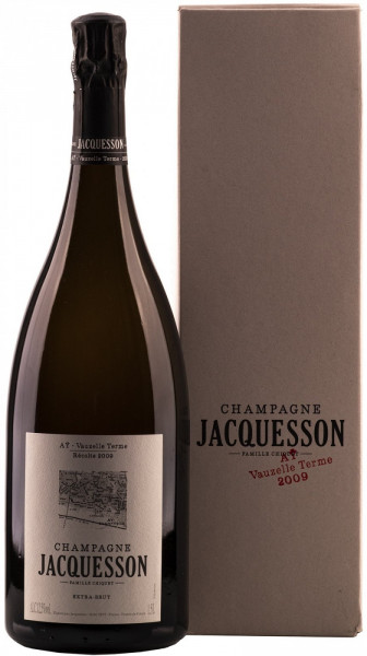 Шампанское Jacquesson, "Ay" Vauzelle Terme Extra Brut, 2009, gift box, 1.5 л