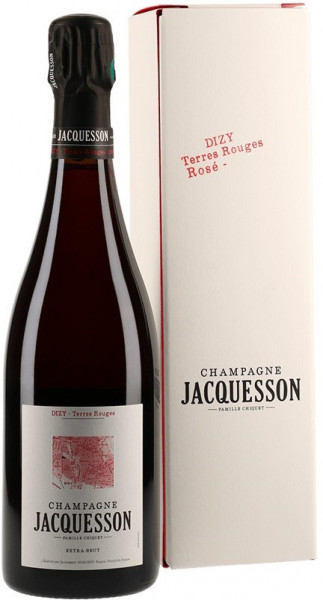 Шампанское Jacquesson, "Dizy" Terres Rouges, Rose Extra Brut, 2009, gift box, 1.5 л