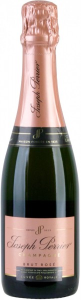 Шампанское Joseph Perrier, "Cuvee Royale" Brut Rose, 0.375 л