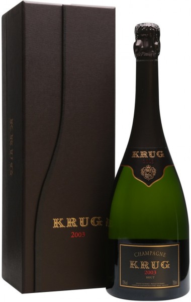 Шампанское Krug, Brut Vintage, 2003, gift box