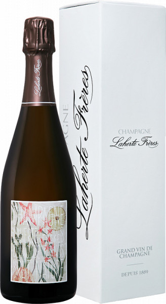 Шампанское Laherte Freres, Blanc de Blancs Brut Nature, Champagne AOC, gift box