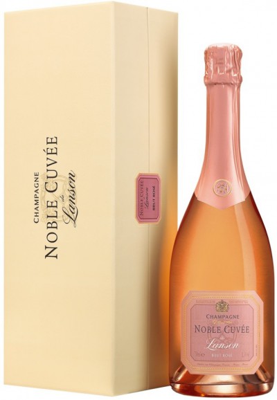 Шампанское Lanson Noble Cuvee Brut Rose, gift box