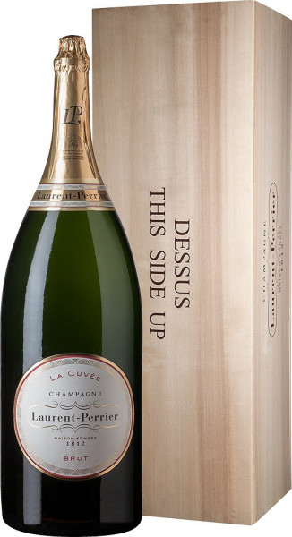 Шампанское Laurent-Perrier, "La Cuvee" Brut, wooden box, 9 л