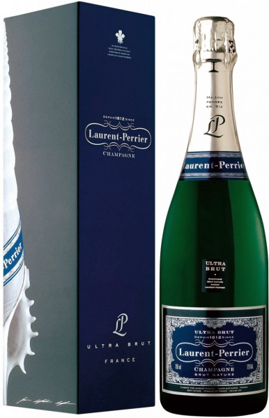 Шампанское Laurent-Perrier Ultra Brut, gift box