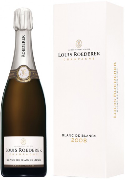 Шампанское Louis Roederer, Brut Blanc de Blancs, 2008, gift box "Deluxe"